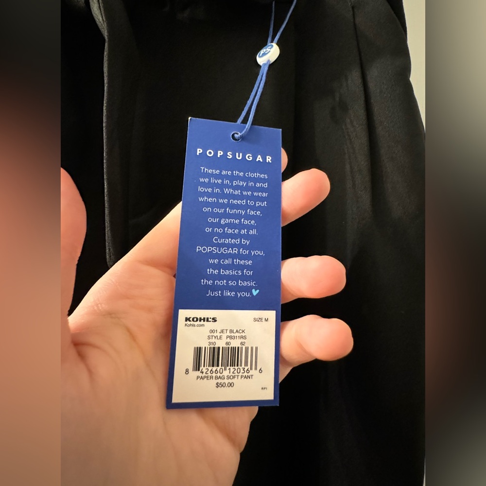 NWT POPSUGAR Black Ankle Pants - Picture 8 of 16